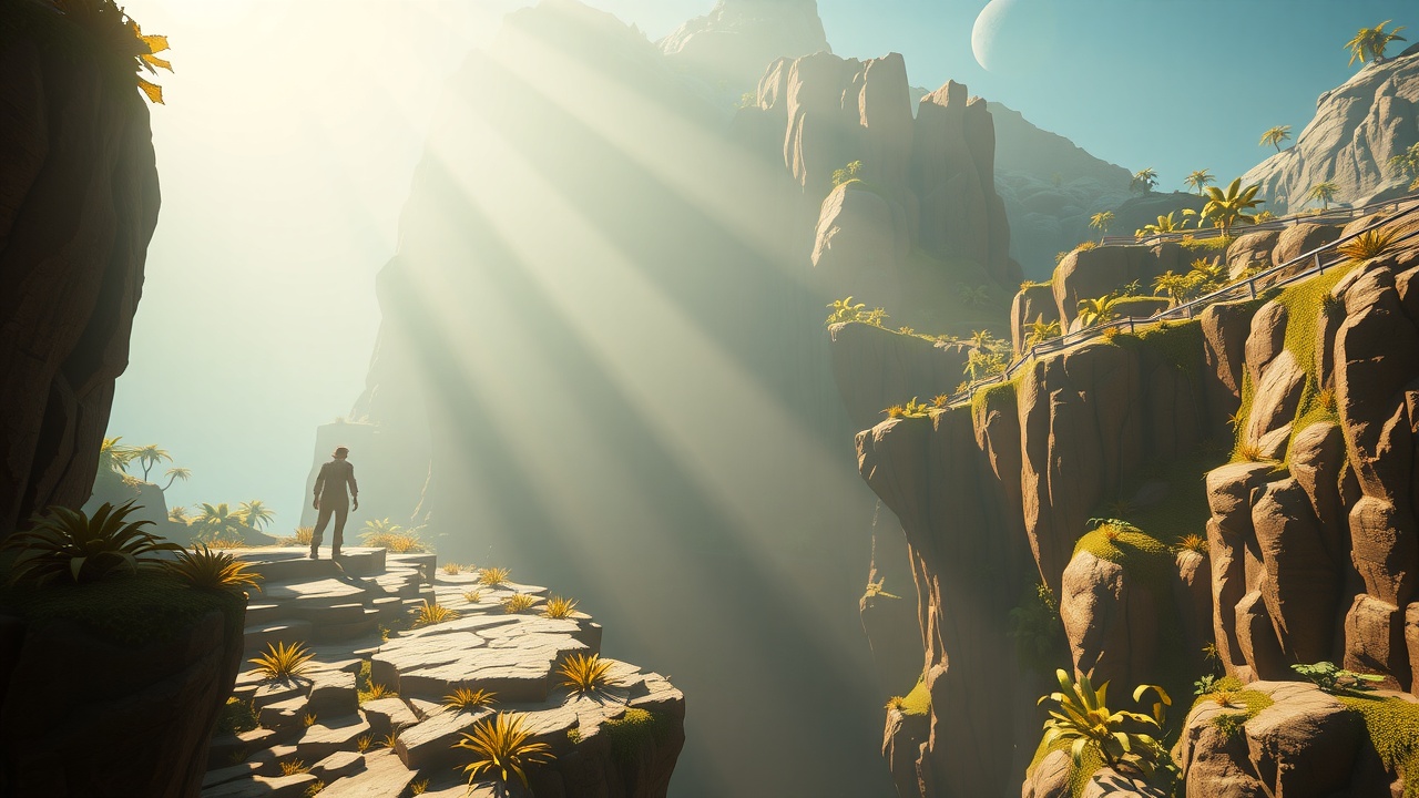 Unity3D：光影悬崖-URP-游戏准备阶段LuminousClifftop