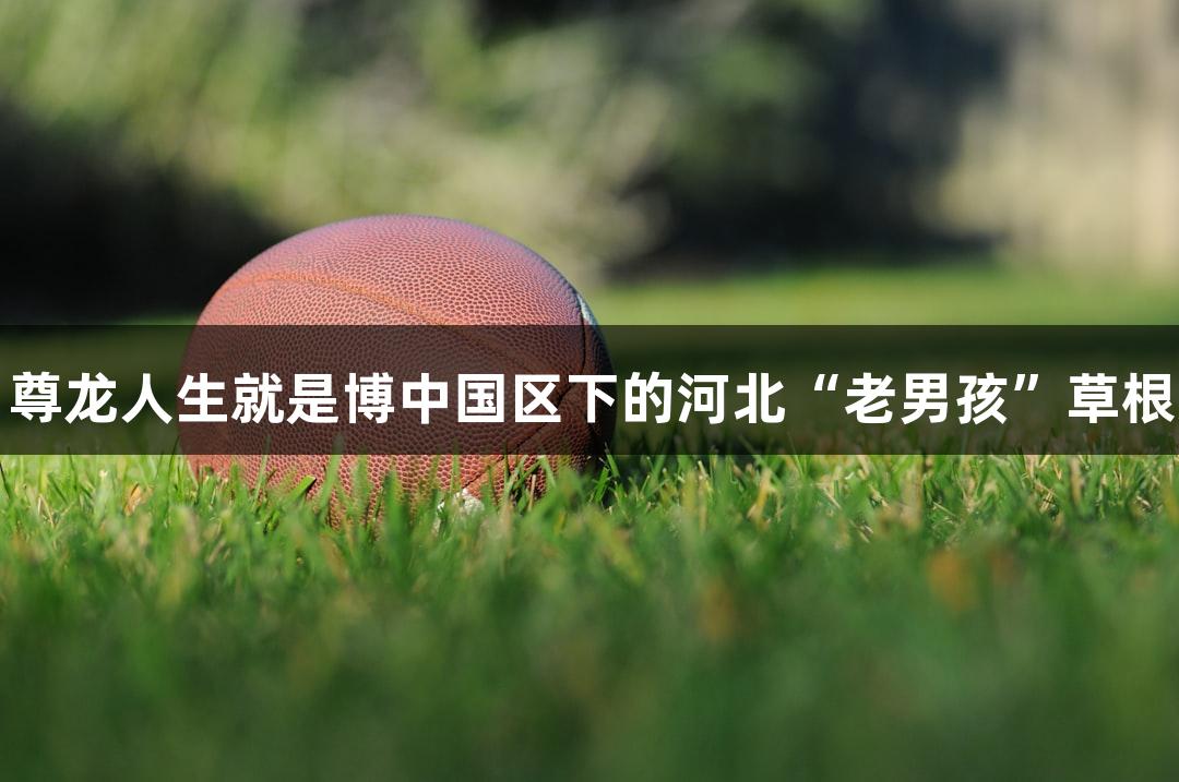 戴立鑫：尊龙人生就是博中国区下的河北“老男孩”草根力量传奇