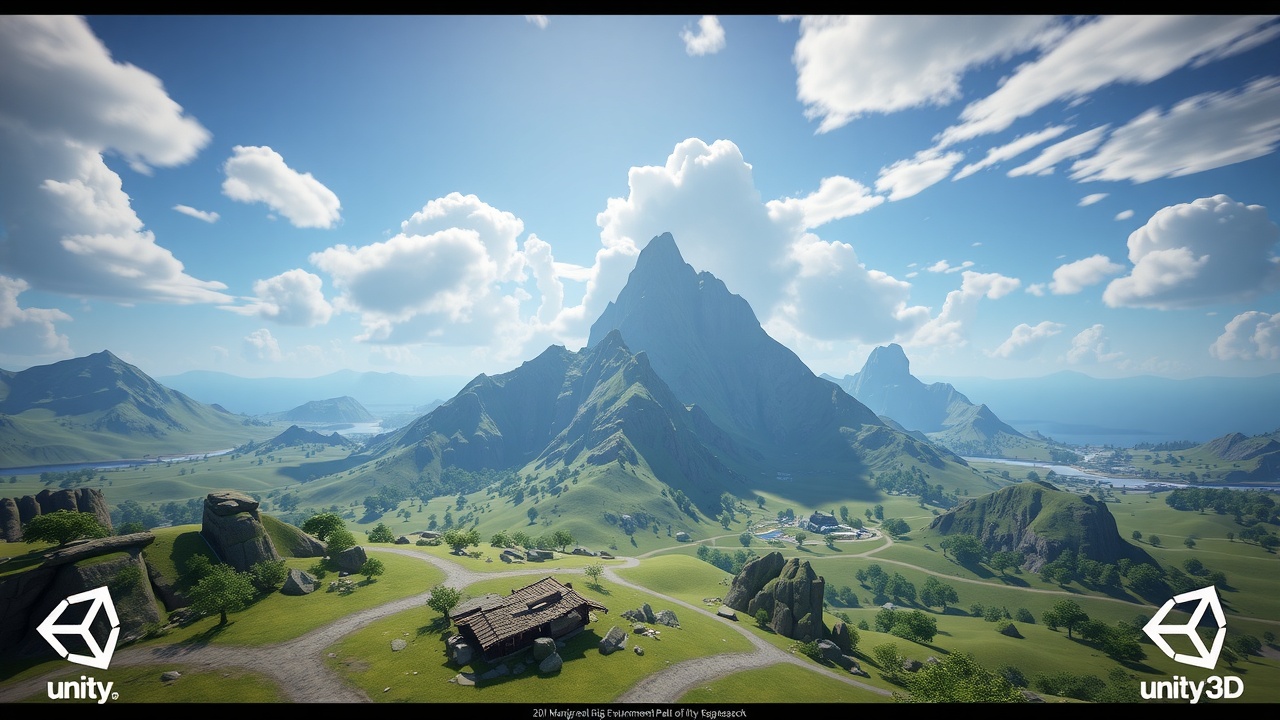 提升你的Unity3D项目体验：使用KU酷游的壮丽大环境包MagnificentBigEnvironmentPack