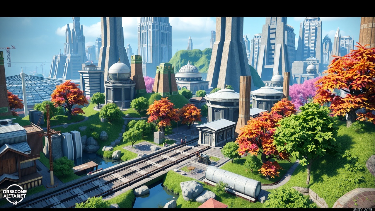 【Unity3D梦境自然全资产包：打造未来之城DesignKit|j9九游会国际带您探索新天地】