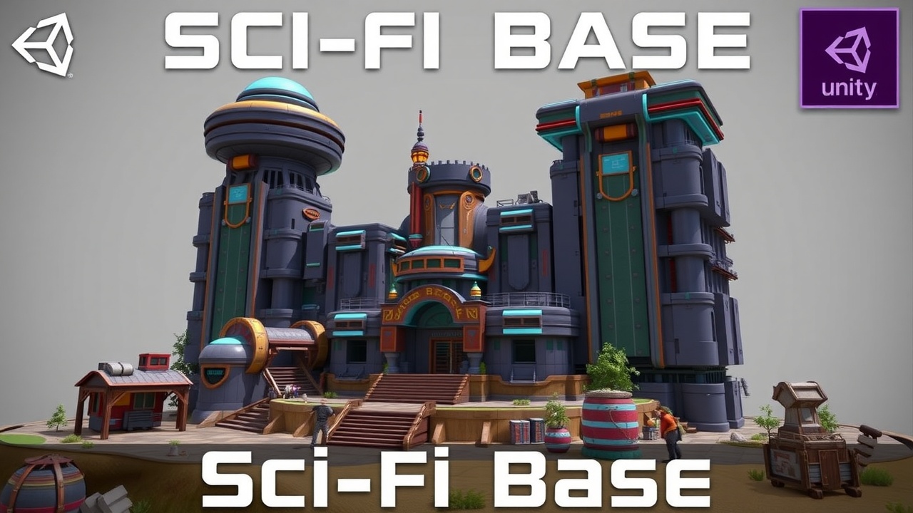 《BG大游》推出的Unity3D科幻基地完整动作冒险资源包，助力游戏开发者打造精彩体验！