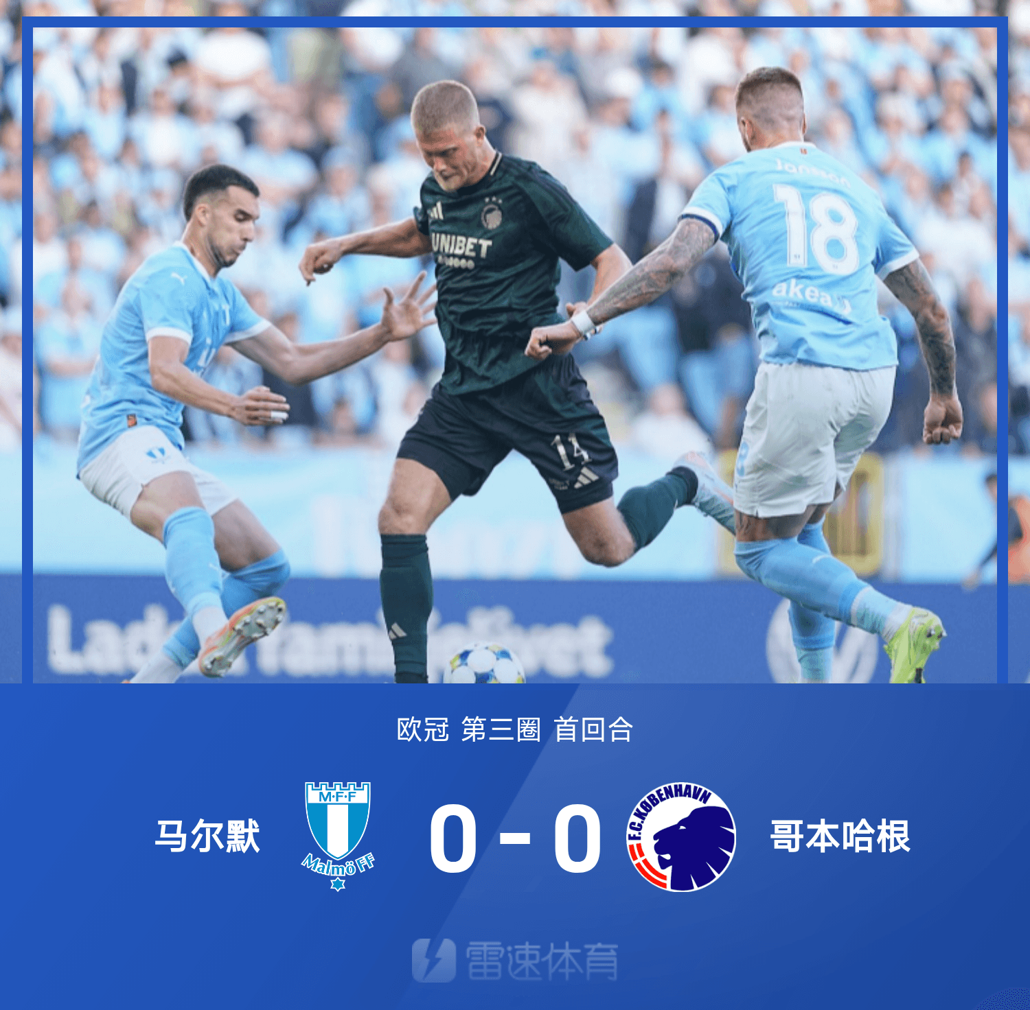 尊龙凯时欧冠战报：阿里发威，马尔默0-0迎战哥本哈根