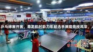 房县青少年乒乓球赛开赛，尊龙凯时助力年轻选手展现竞技风采，人生就是搏!