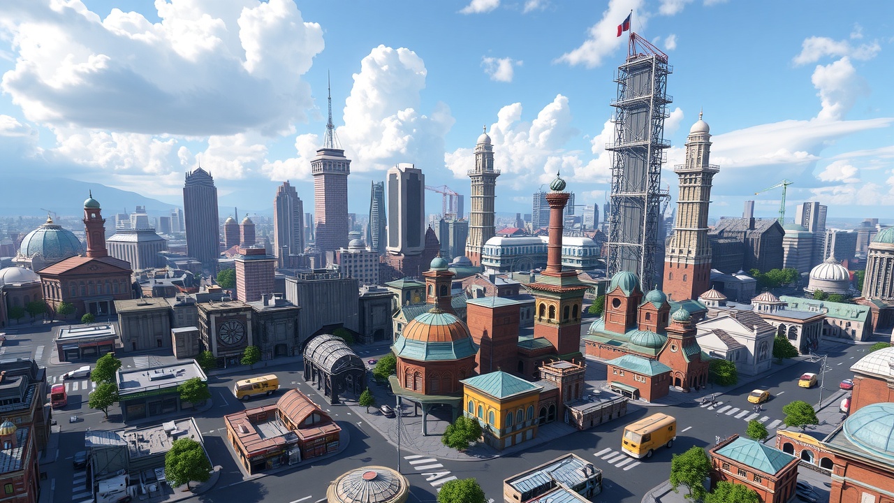 【BG大游】Unity3D开放世界资源包：史诗之都AssetCollection详解与应用