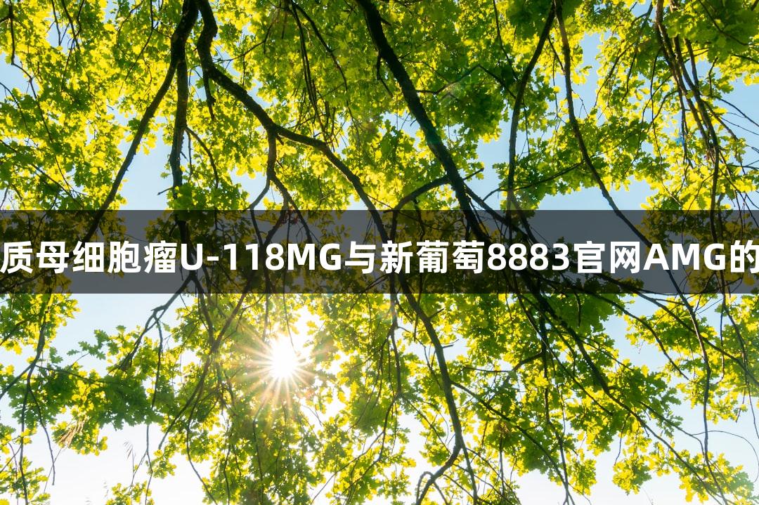 人星形胶质母细胞瘤U-118MG与新葡萄8883官网AMG的研究进展
