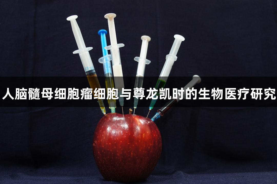 人脑髓母细胞瘤细胞与尊龙凯时的生物医疗研究