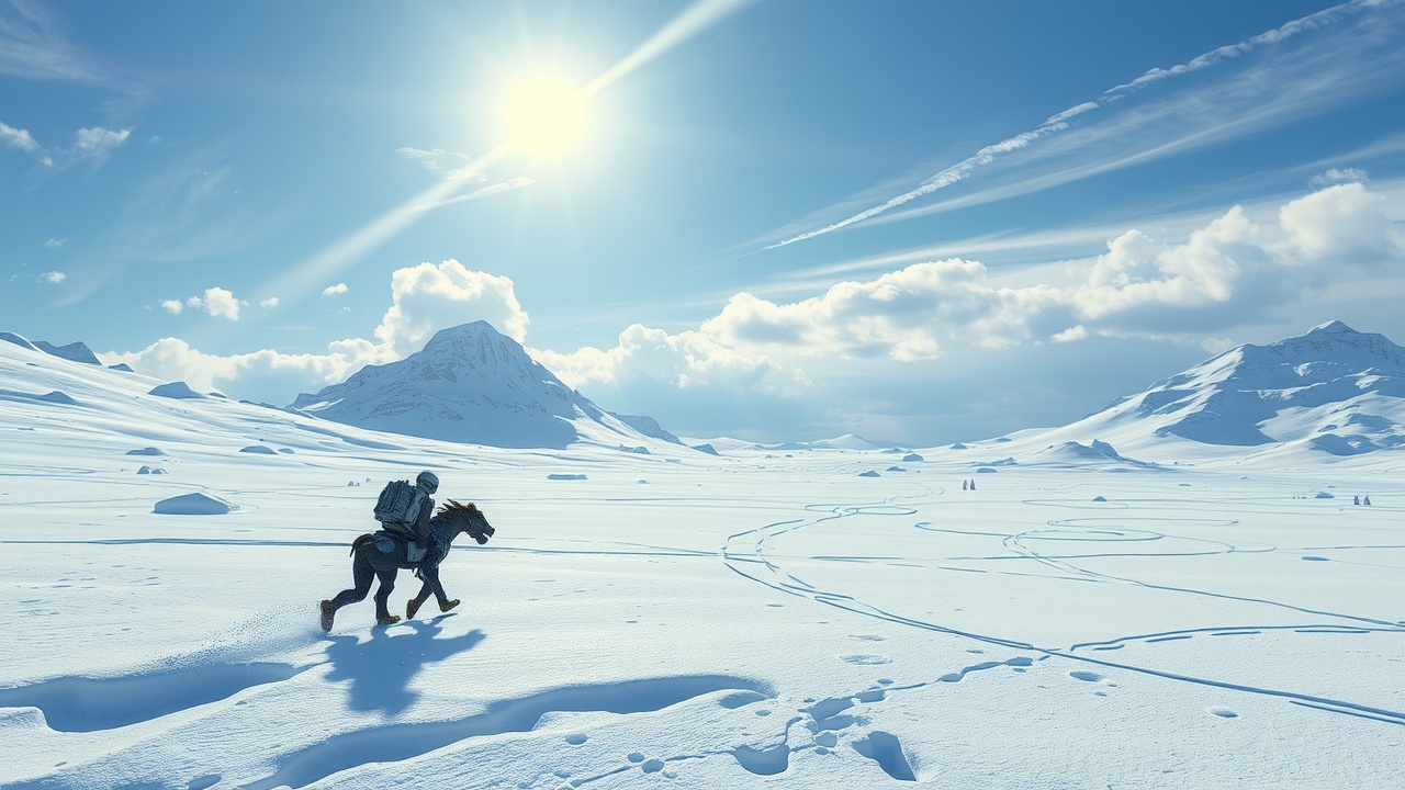 Unity3D：关于未来雪地场景的URP游戏实现（FuturisticSnowyTundra）