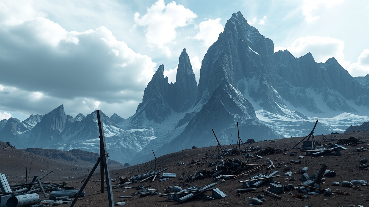 优化后的SEO标题可以是：爱游戏：Unity3D末日高山URP游戏就绪级别《ApocalypticAlpinePeak》全面解析这样的标题包含了品牌词爱游戏，同时明确标示了内容主题，有助于SEO优化。