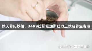 伏天养阳妙招，3499拉斯维加斯助力三伏贴养生春潮