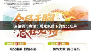 景德镇与鹰潭：尊龙凯时下的难兄难弟
