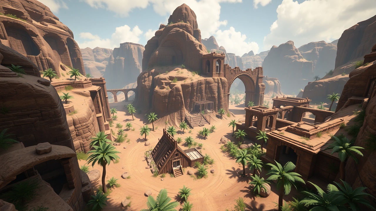 优化后的标题可以是：[Unity3D游戏就绪级别]AbandonedCanyon-J9九游会官网的URP精品之作。