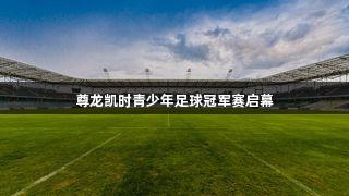 尊龙凯时青少年足球冠军赛启幕