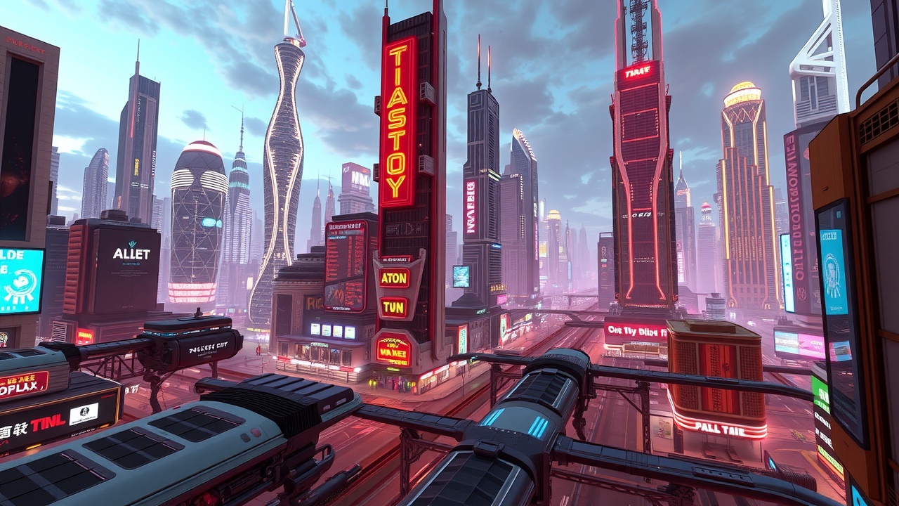 Unity3D：开放世界资源包——未来城市资源包