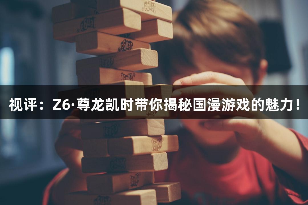 视评：Z6·尊龙凯时带你揭秘国漫游戏的魅力！