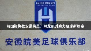 前国脚执教安徽皖美，尊龙凯时助力足球新篇章