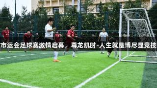 廊坊市运会足球赛激情启幕，尊龙凯时-人生就是博尽显竞技风采
