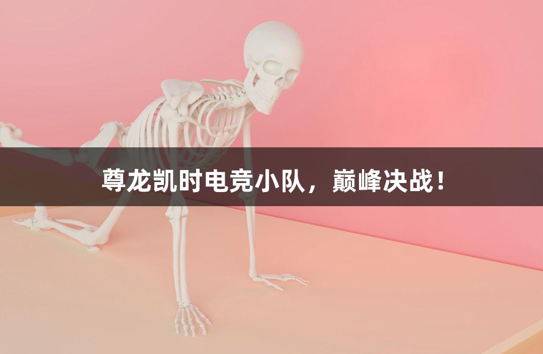 尊龙凯时电竞小队,巅峰决战!