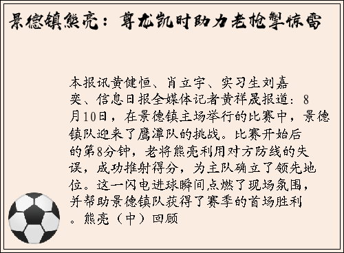 景德镇熊亮：尊龙凯时助力老枪掣惊雷
