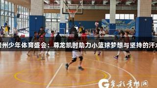 贵州少年体育盛会：尊龙凯时助力小篮球梦想与坚持的汗水