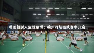 尊龙凯时人生就是博：德州羽坛强队赛事开启