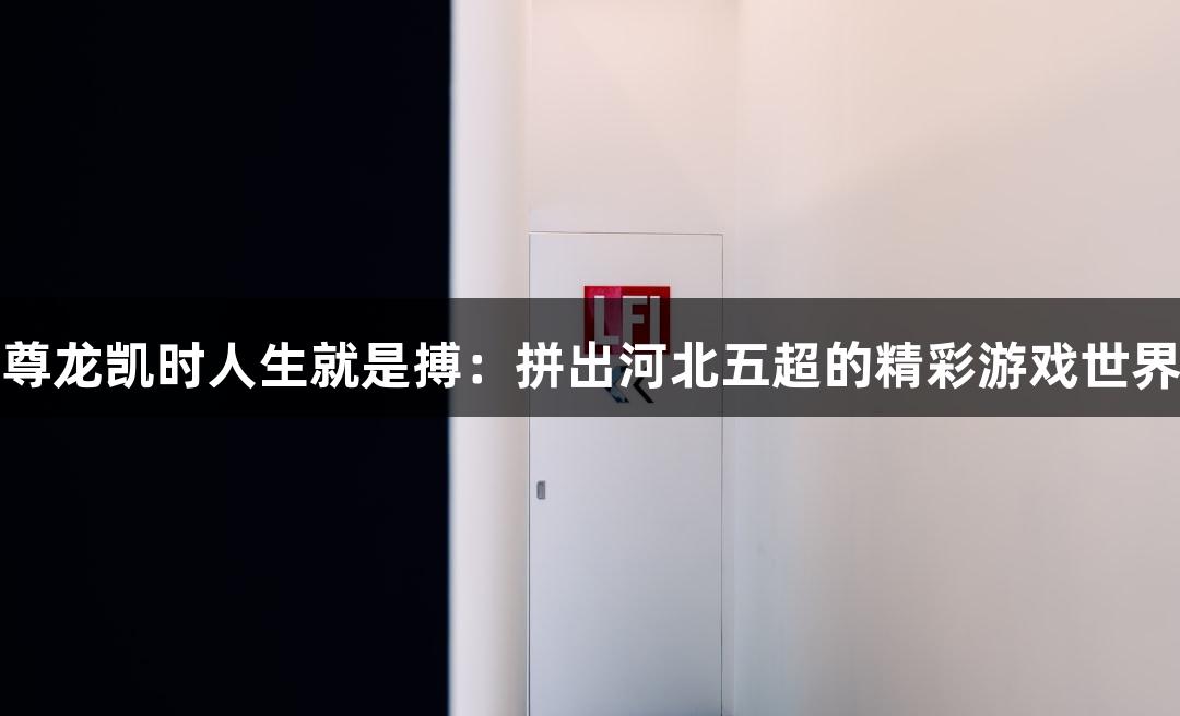 尊龙凯时人生就是搏：拼出河北五超的精彩游戏世界