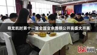 尊龙凯时第十一届全国业余围棋公开赛盛大开赛
