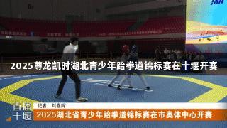 2025尊龙凯时湖北青少年跆拳道锦标赛在十堰开赛