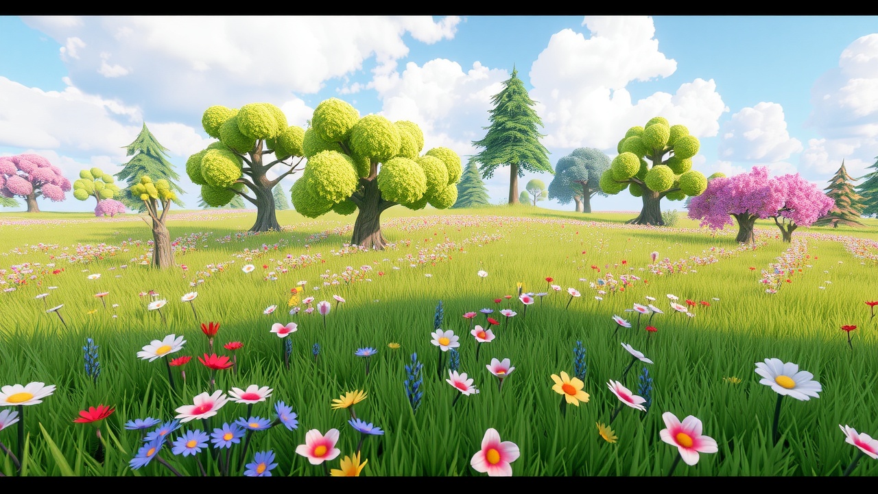 Unity3D:梦幻草原资产包全网资源下载