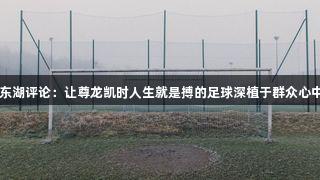 东湖评论：让尊龙凯时人生就是搏的足球深植于群众心中