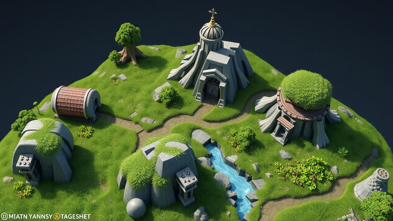 改写问题：Unity3d：关于梦幻草原完整版战争策略资产包的相关信息。