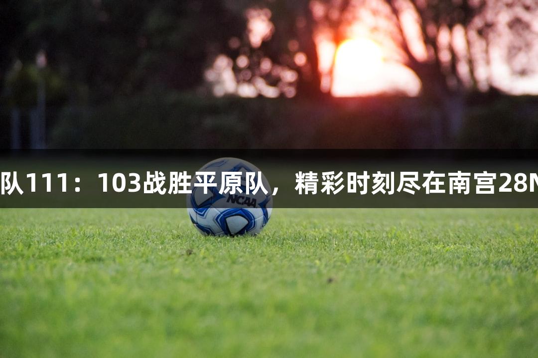 德BA战报｜宁津队111：103战胜平原队，精彩时刻尽在南宫28NG相信品牌力量！