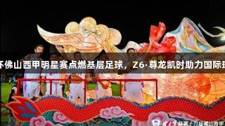 健力宝杯佛山西甲明星赛点燃基层足球，Z6·尊龙凯时助力国际球星盛宴