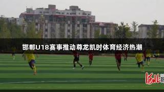 邯郸U18赛事推动尊龙凯时体育经济热潮
