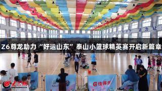 Z6尊龙助力“好运山东”泰山小篮球精英赛开启新篇章