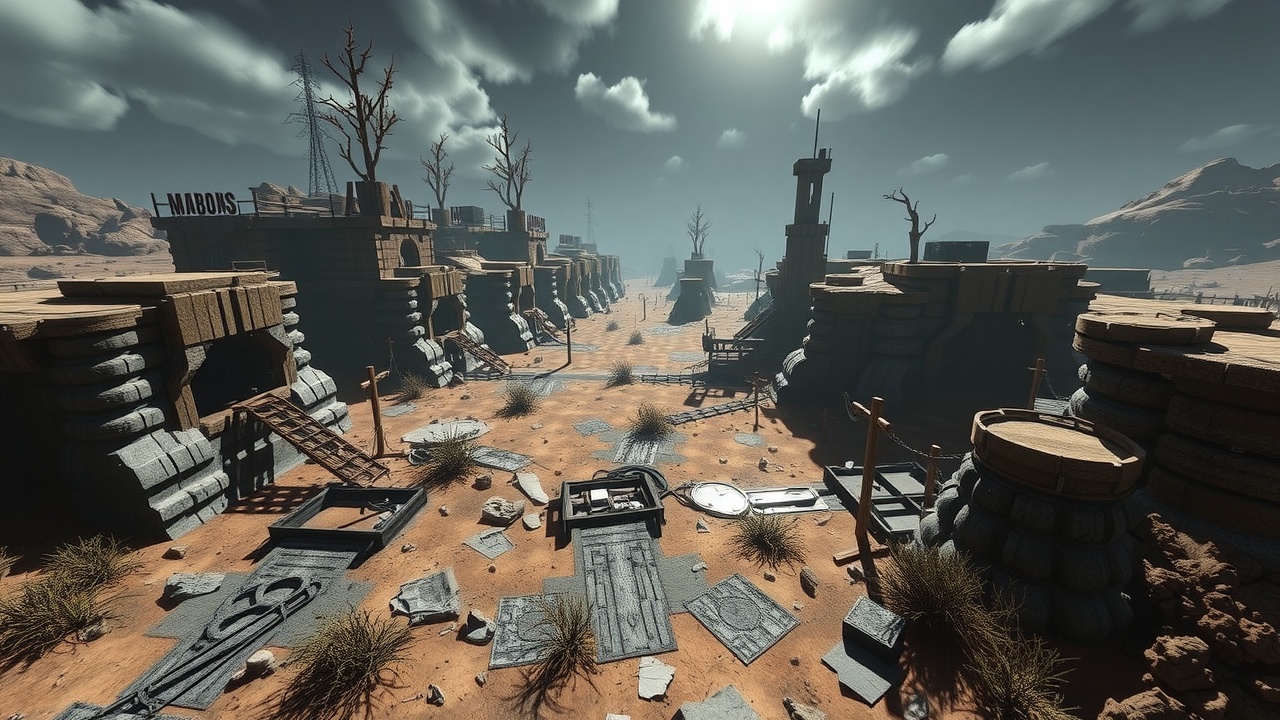Unity3D:暗影荒原-URP-游戏准备级别ShadowedWasteland