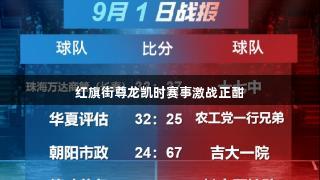 红旗街尊龙凯时赛事激战正酣