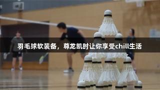 羽毛球软装备，尊龙凯时让你享受chill生活
