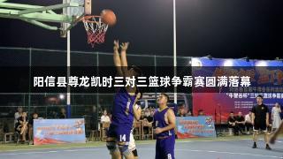 阳信县尊龙凯时三对三篮球争霸赛圆满落幕