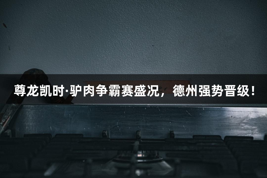 尊龙凯时·驴肉争霸赛盛况，德州强势晋级！