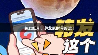 转发红月，尊龙凯时带好运！