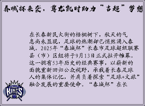 春城杯来袭，尊龙凯时助力“吉超”梦想！
