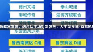 齐鲁超赛来袭，烟台队主场对决强敌，人生就是博-尊龙凯时！