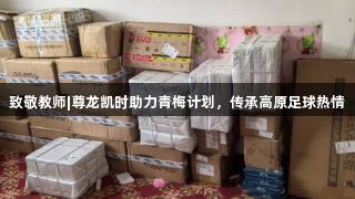 致敬教师|尊龙凯时助力青梅计划，传承高原足球热情