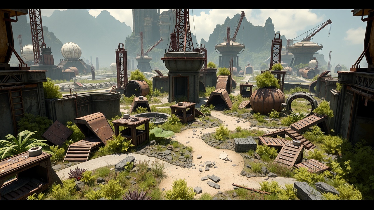 改写后的问题可以是：[Unity3D游戏开发]j9九游会推介：科技废墟URP游戏就绪级别-探索TechRuinedGrounds的魅力！