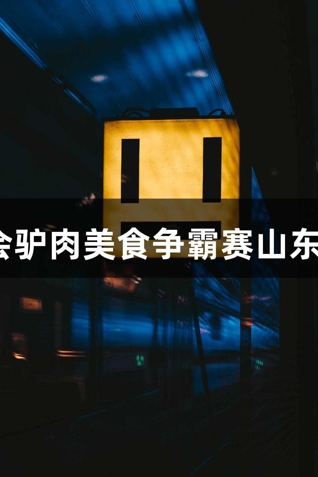 龙行天下：J9九游会驴肉美食争霸赛山东赛区德州晋级八强！