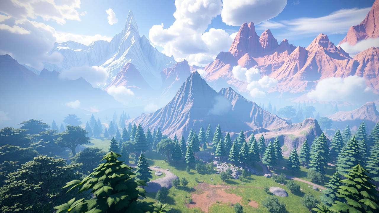 标题建议：BG大游推出的Unity3D插件：秘境大环境包（SecretBigEnvironmentPack）助力您的游戏开发这个标题不仅包含了品牌词BG大游，同时也符合SEO优化的原则，使用了主要关键词并保持了清晰的信息传达。
