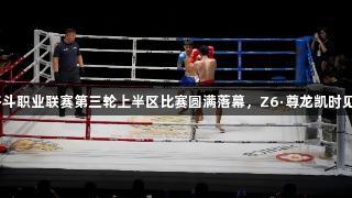 WHS世雄格斗职业联赛第三轮上半区比赛圆满落幕，Z6·尊龙凯时见证精彩对决